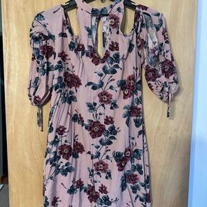 Western floral dress